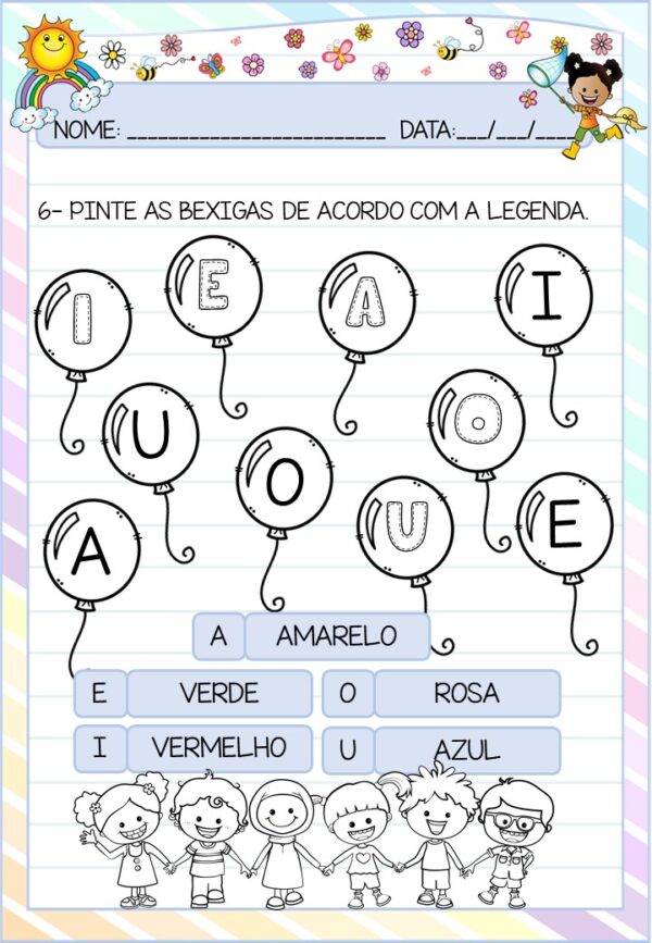 Apostila de Ortografia Sílabas Simples - Image 6